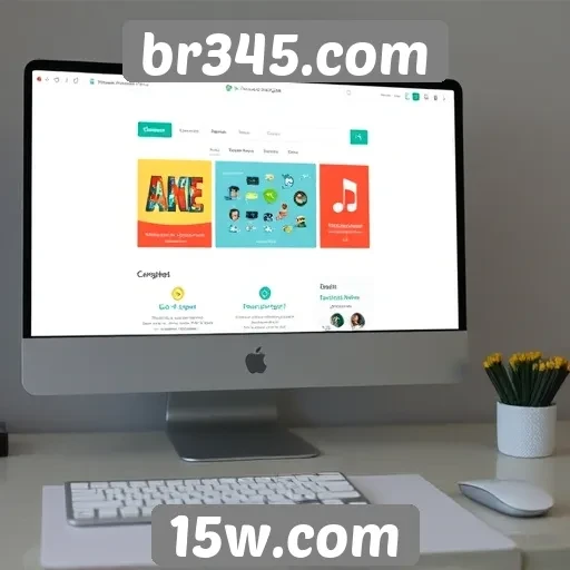 Análise da interface do usuário do site br345.com